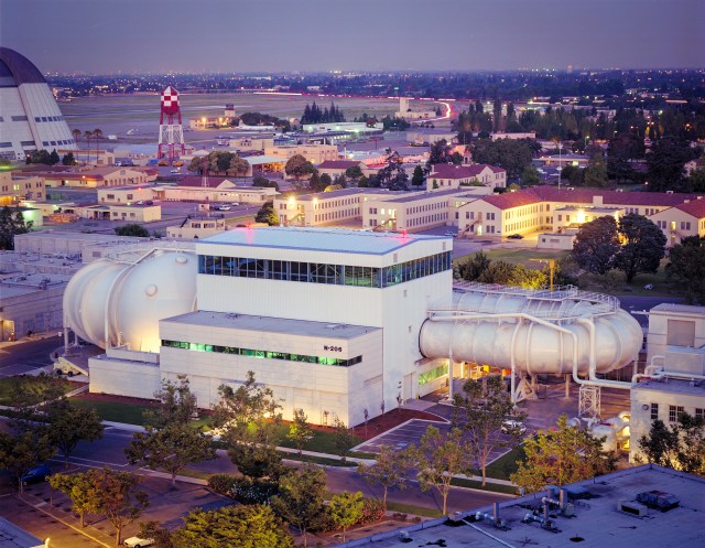 Aerial Image of Wind Tunnel at NASA Ames Research Center