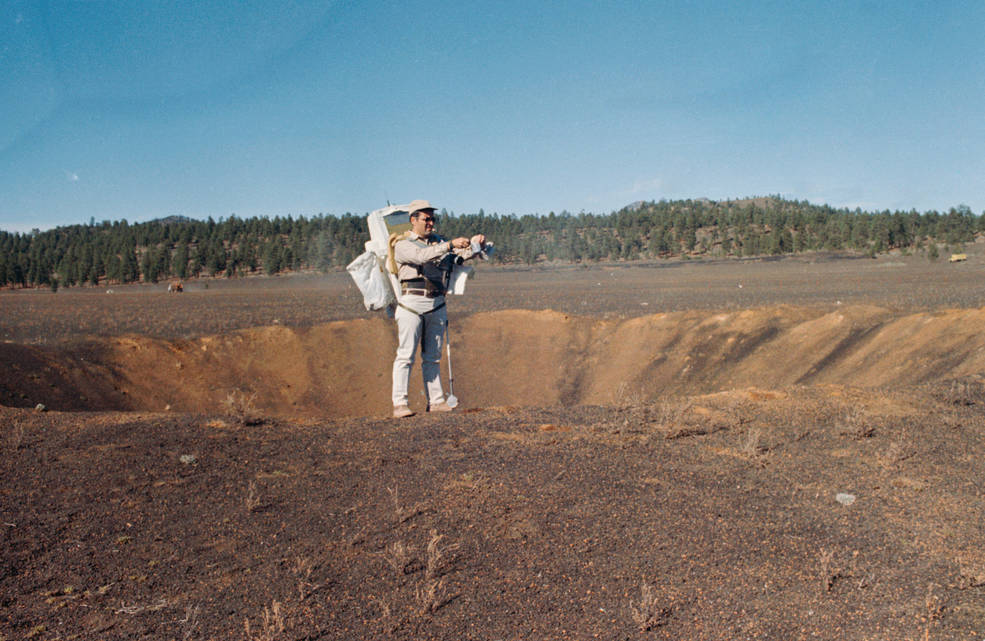 Apollo 17 geology training sunset carter AZ Nov 1972