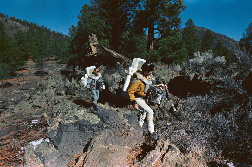 Apollo 17 geology training sunset carter AZ Nov 1972