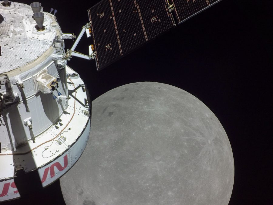 Flight Day 6: A Selfie with the Moon