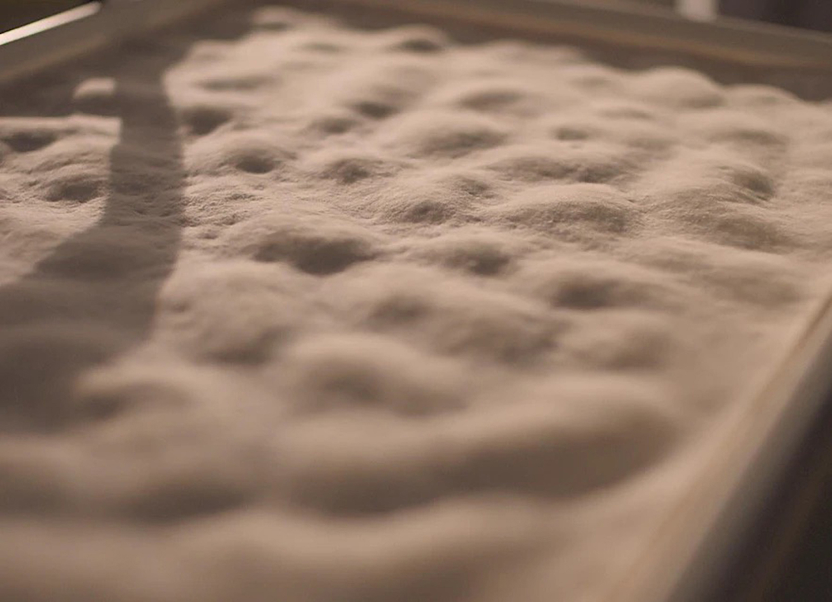 Fermentation process that looks similar to sand. 