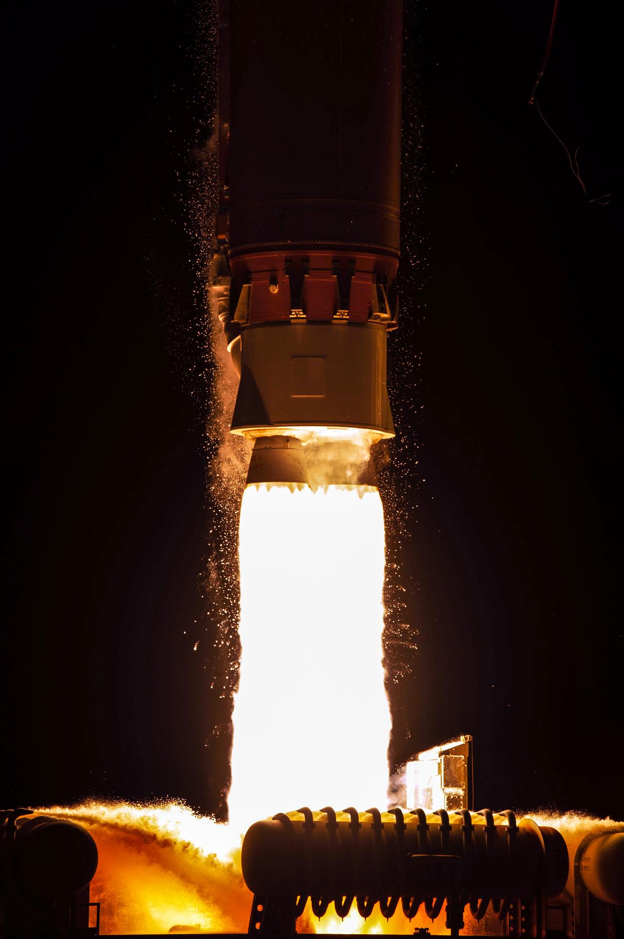 A United Launch Alliance Atlas V 401 rocket lifts off from Space Launch Complex 3 at Vandenberg Space Force Base in California on Nov. 1 carrying the National Oceanic and Atmospheric Administration’s (NOAA) Joint Polar Satellite System-2 .