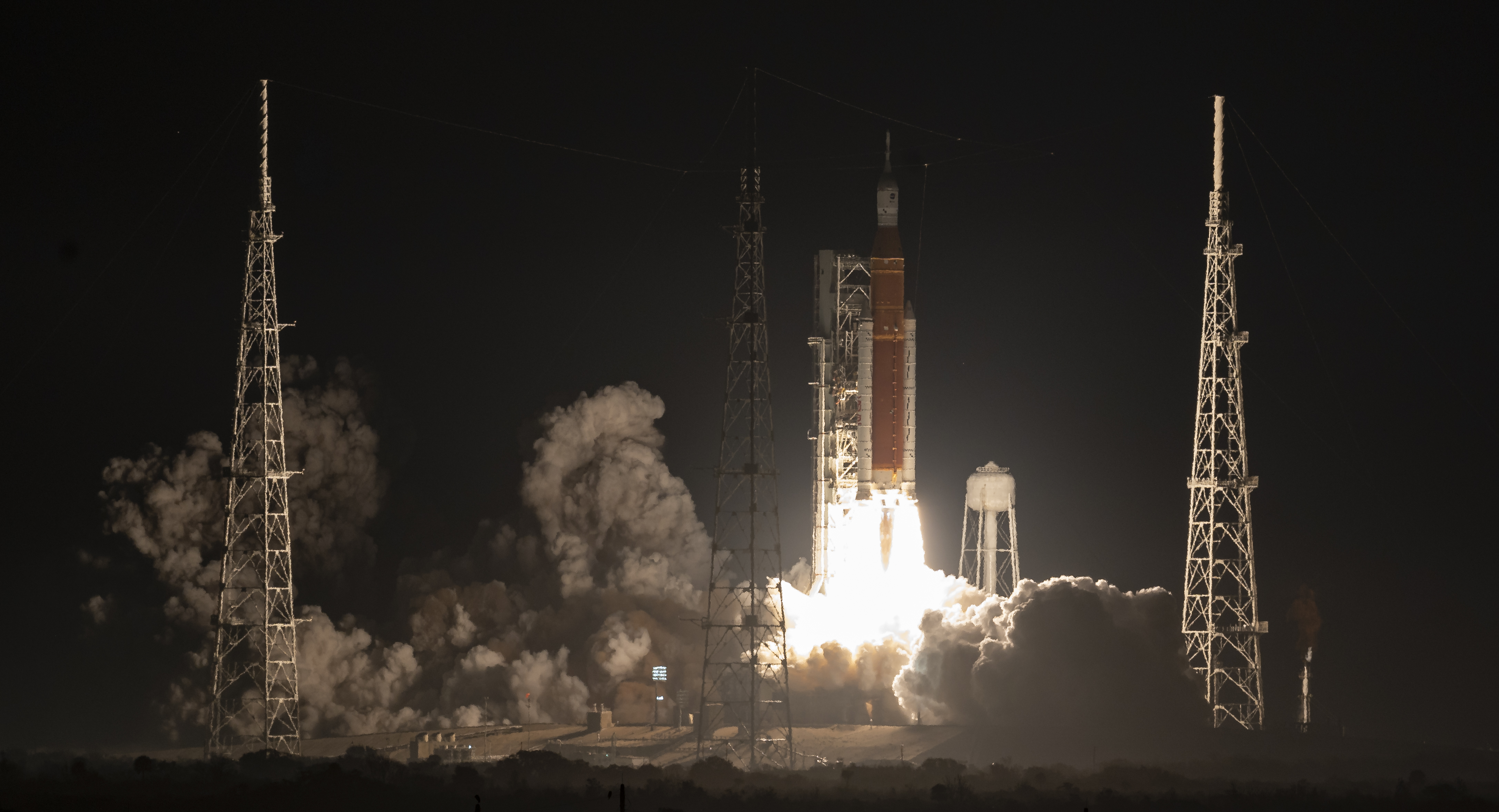 Liftoff! NASA's Artemis I Mega Rocket Launches Orion to Moon - NASA