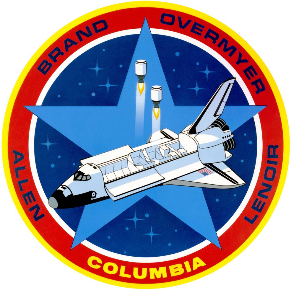 STS 5 Crew Patch