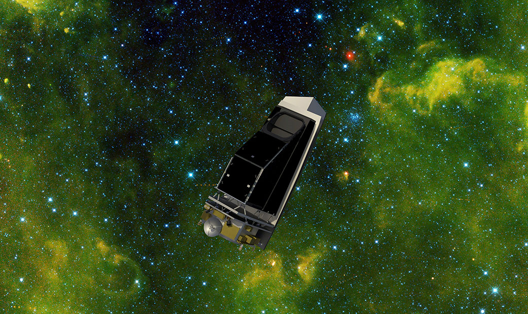 NASA’s NEO Surveyor is seen in this illustration