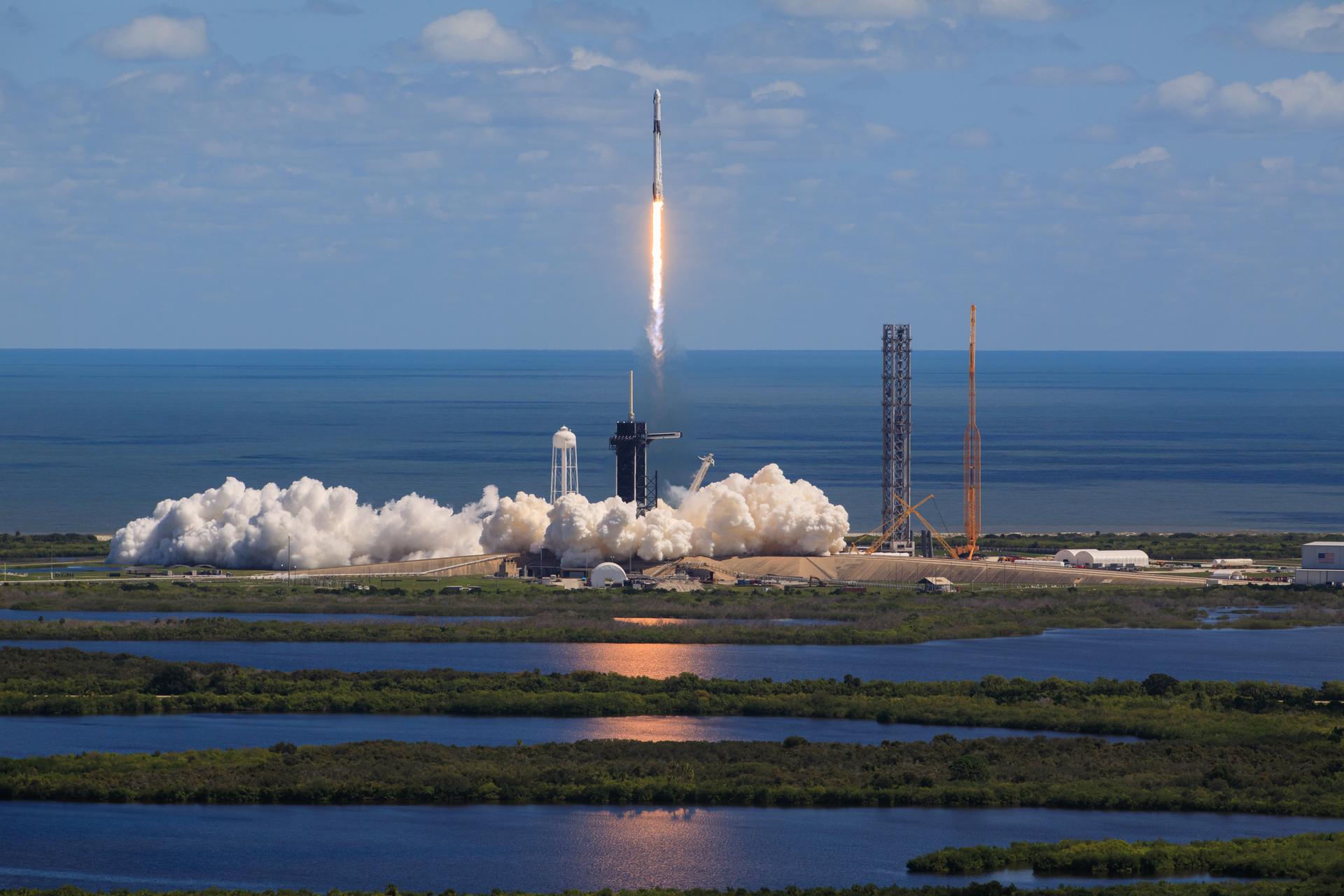 NASA's SpaceX Crew-5 launch from Kennedy Space Center