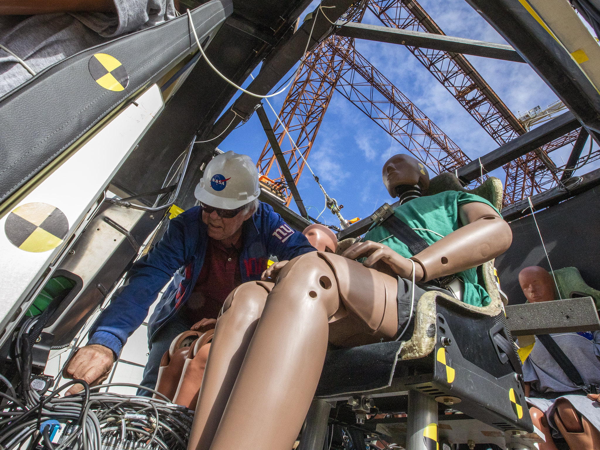 NASA RVLT Lift Cruise Model Crash Test