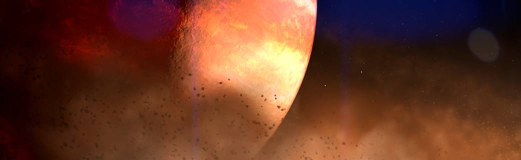 Artist's conception of Proxima Centauri b.