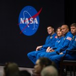 Artemis II Astronauts Victor Glover, Reid Wiseman, Christina Koch, and Jeremy Hansen visit Marshall Space Flight Center in Huntsville, AL on Nov. 27
