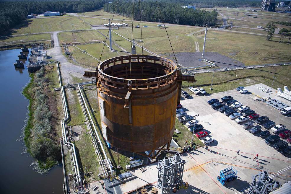 Stennis Continues Preparation for Exploration Upper Stage Testing