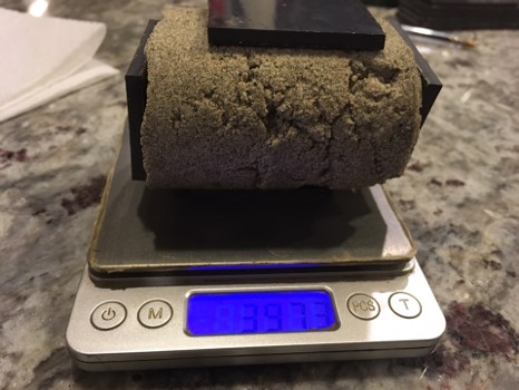 Pictured is a prototype of the Bunker Hill Community College NASA MINDS 2021 team’s Blocks of Regolith for an Innovative Construction System (B.R.I.C.S.) weighing around 39 grams.