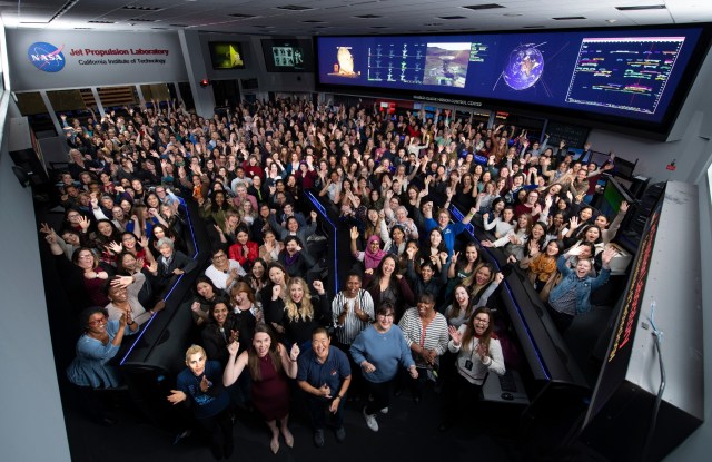 A group of women at JPL