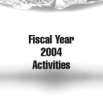 Cover image for the Fiscal Year 2004 Aeronautics and Space Report of the President
