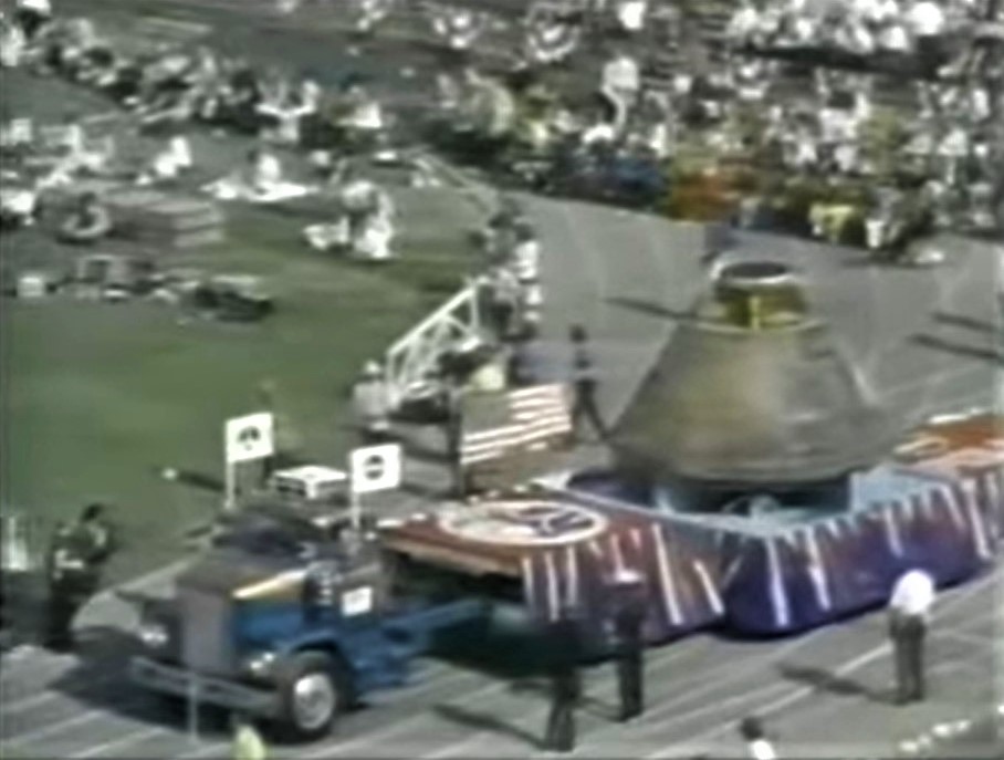Apollo 17 postflight 1 Super Bowl VII CM America Jan 14 1973