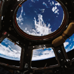 image of cupola in space station