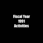 Aeronautics and Space Report of the President: Fiscal Year 1991 Activities