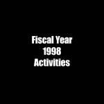 Aeronautics and Space Report of the President: Fiscal Year 1998 Activities