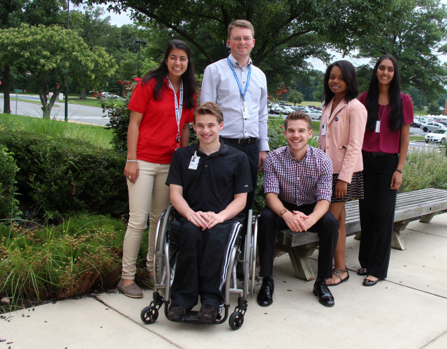 A group of students participating in NASA’s internship programs