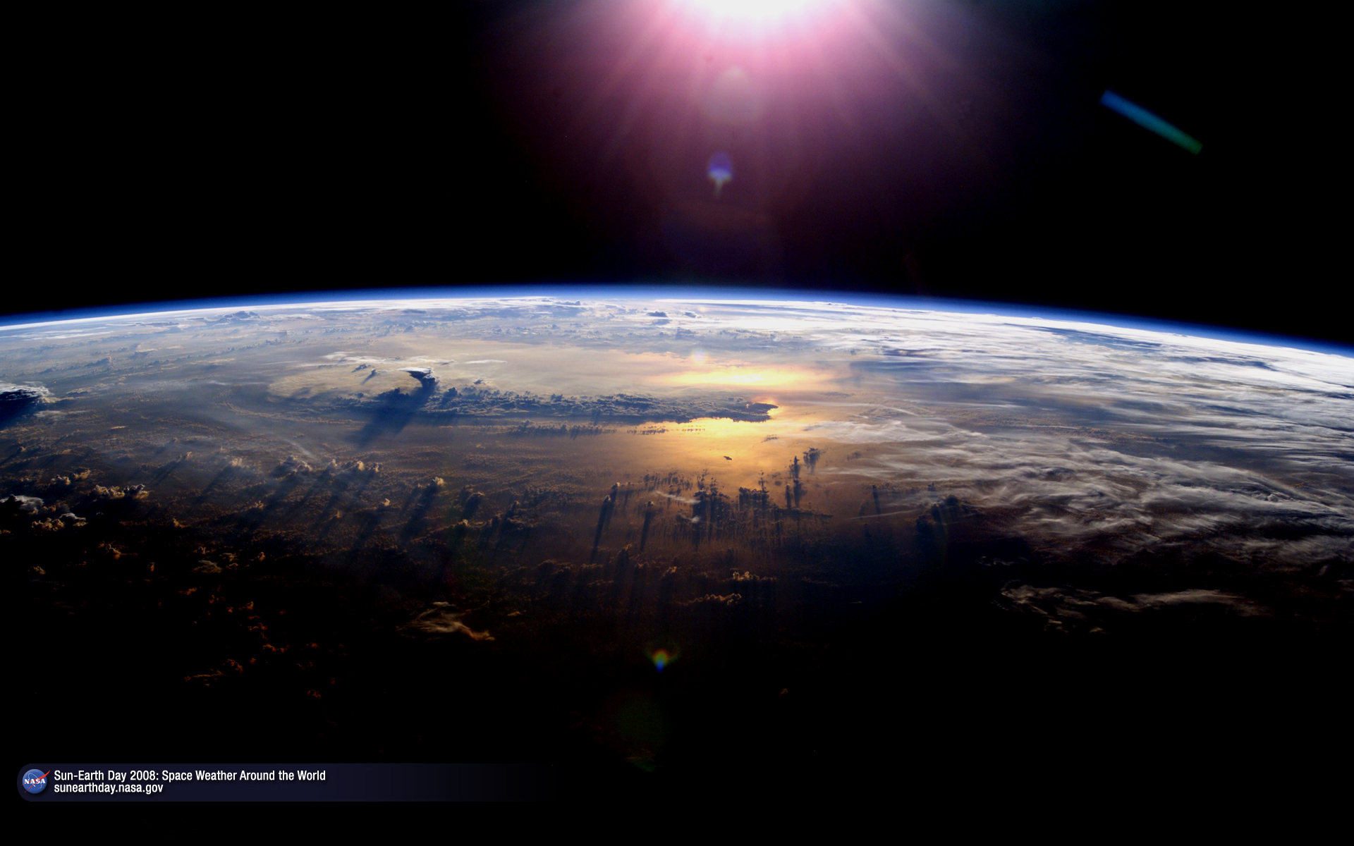 NASA's Earth Rising photographt
