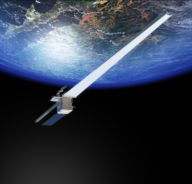 Illustration of OSAM-2 (On-Orbit Servicing, Manufacturing and Assembly).