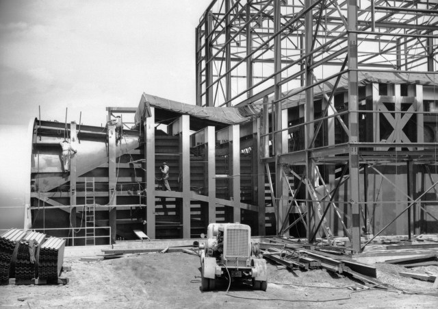 Construction at Unitary Plan Wind Tunnel