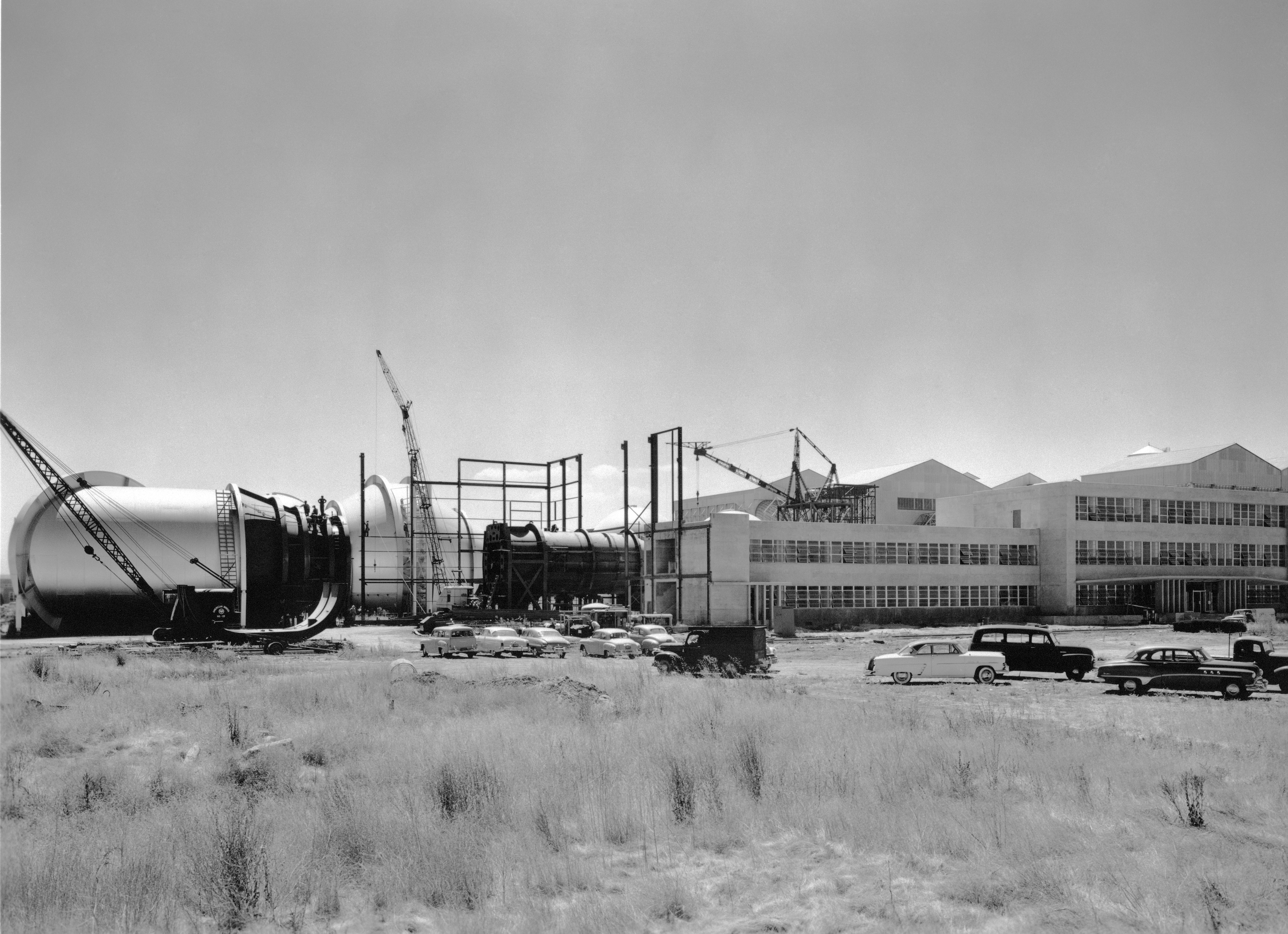 Construction at Unitary Plan Wind Tunnel