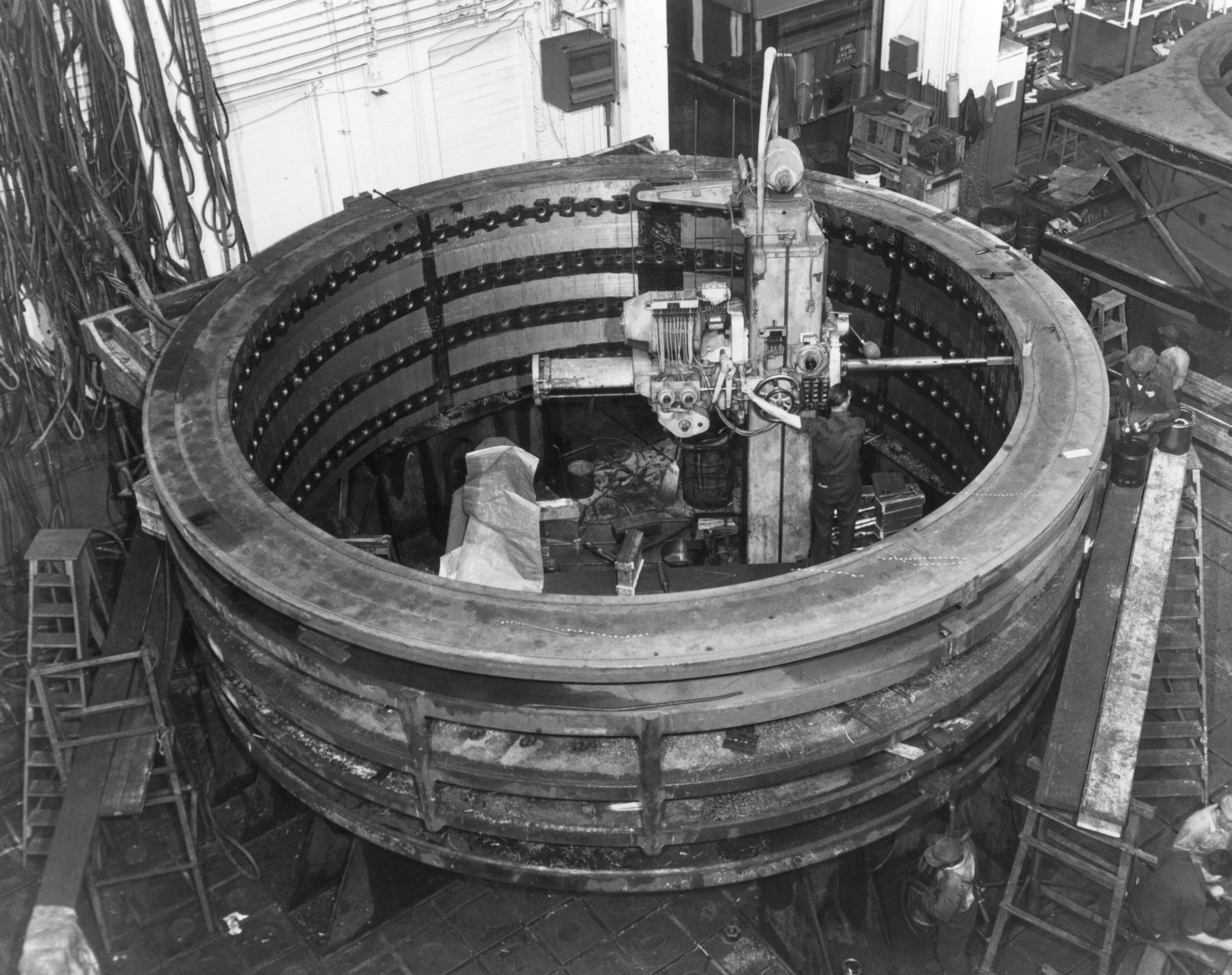 Construction of Unitary Plan Wind Tunnel