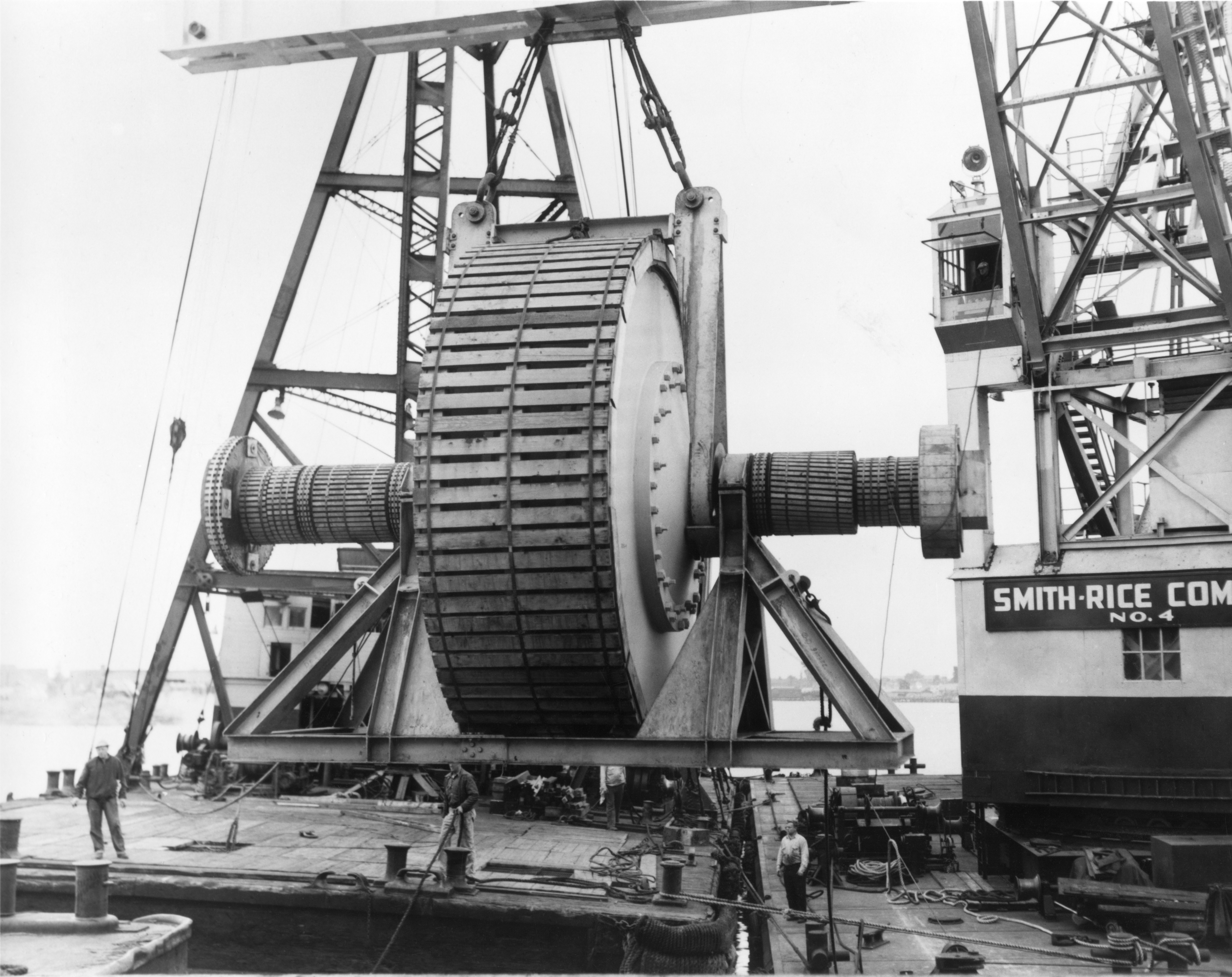 3-Stage compressor on a boat