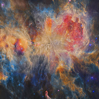 Orion Nebula from Wise Spacecraft