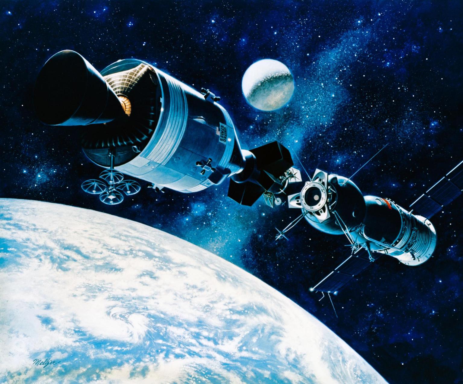 Apollo-Soyuz artwork