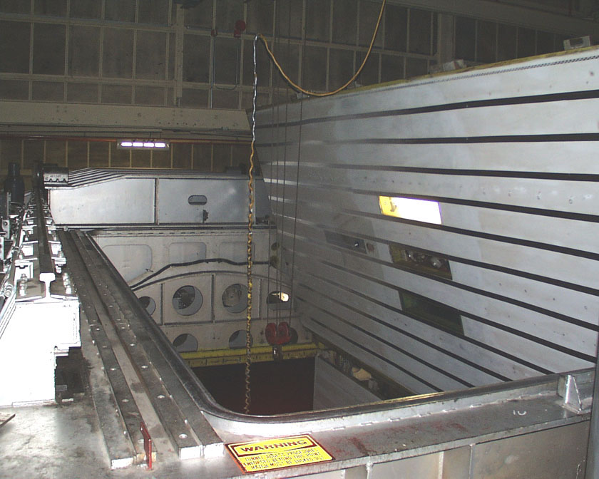11-by 11-foot Transonic Wind Tunnel Hatch Access