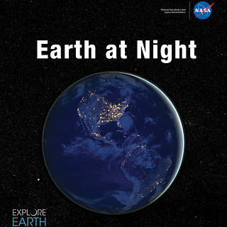 Earth at Night front cover