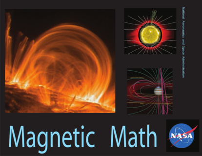 Cover of Magnetic Math, but rotated 90 degrees