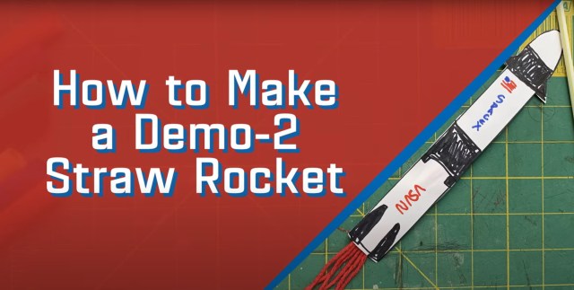 How to Make a Demo-2 Straw Rocket