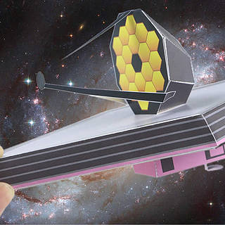 James Webb Space Telescope Basic Paper Model 