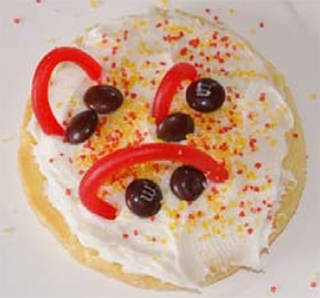 Example of a finished “solar cookie”