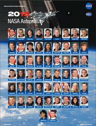 NASA astronaut poster