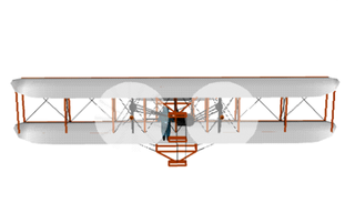 Illustration of an airplane