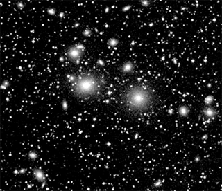 Picture of stars and black holes