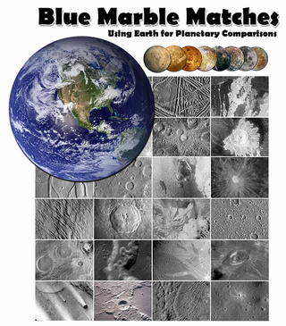 First page of Blue Marble Matches lesson