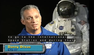 Astronaut Danny Olivas