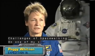 Astronaut Peggy Whitson