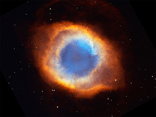 A picture of the Helix Nebula