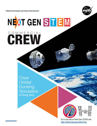 Front cover of the Crew Orbital Docking Simulation