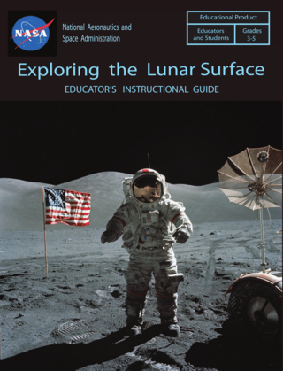 Cover of Exploring the Lunar Surface Educator Guide