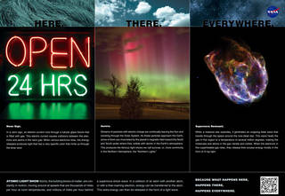 Here, There, and Everywhere Exhibit Poster