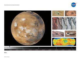 Mars lithograph
