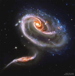 Colliding galaxies as seen by the Hubble Space Telescope