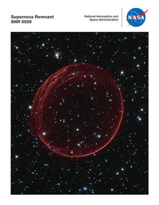 Supernova Remnant SNR0509 lithograph