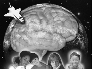 Front cover image on the Brain in Space Educator Guide